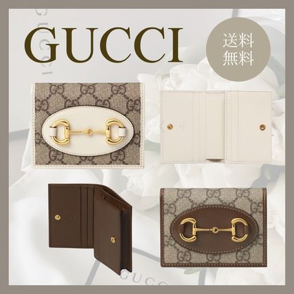 【Gucci】〔ホースビット1955〕カードケースウォレット ２色展開
