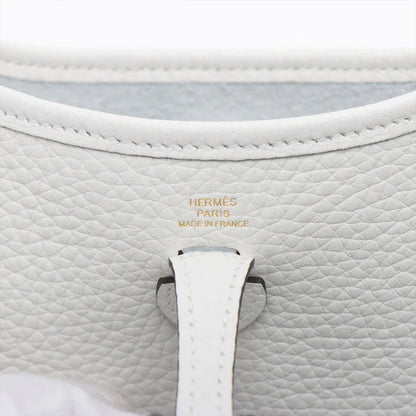 エルメス エブリンTPM トリヨンクレマンス ニューホワイト ゴールド金具