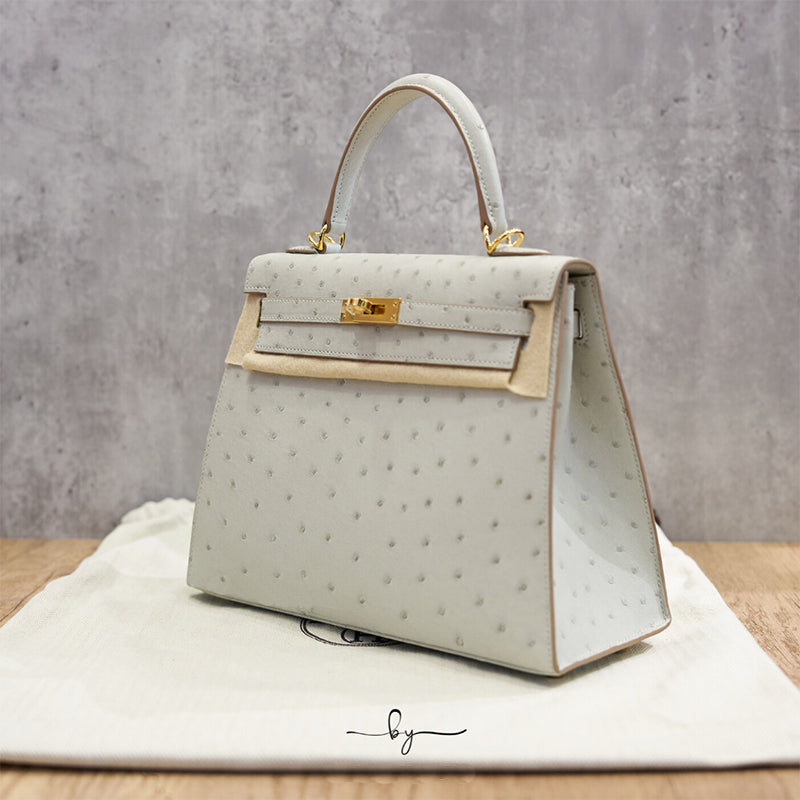 バレンチノ オーストリッチ ハンドバッグ - メルカリ