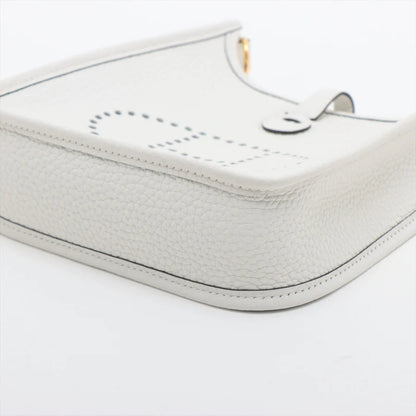 エルメス エブリンTPM トリヨンクレマンス ニューホワイト ゴールド金具