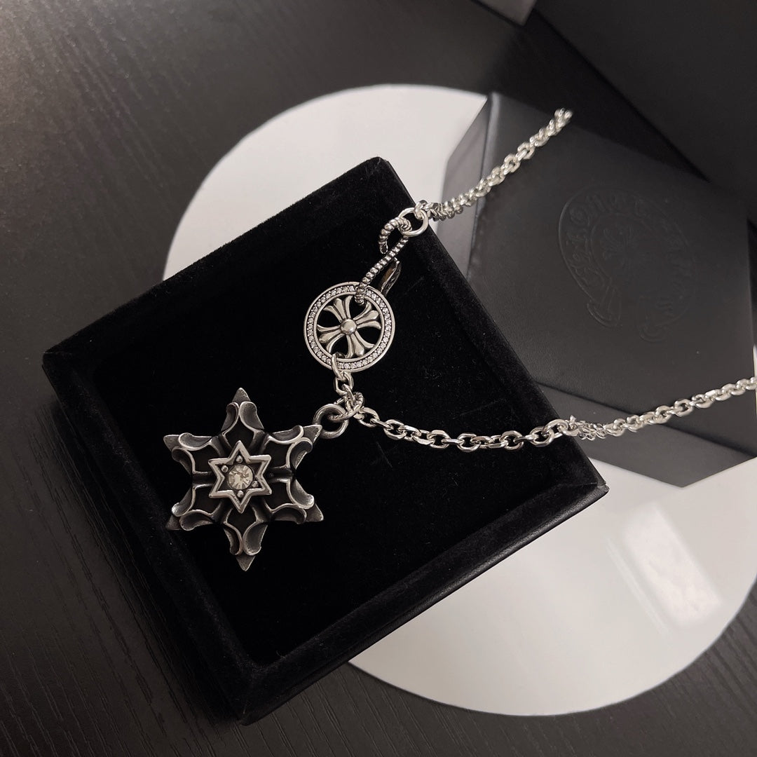 【CHROME HEARTS】ネックレス、新しいネックレス万能シンプルファッションオーナメント