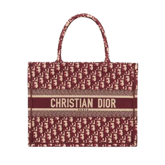 【DIOR】BOOK TOTE BAG 新木優子同項 セレブ芸能人御用達・国内発 Diorキャンバスブックトートバッグ