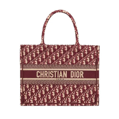 【DIOR】BOOK TOTE BAG 新木優子同項 セレブ芸能人御用達・国内発 Diorキャンバスブックトートバッグ