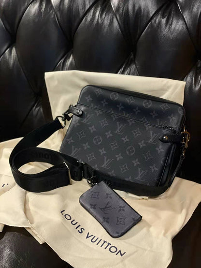 ルイヴィトン★最新作M69443 トリオ・メッセンジャーバッグ★関税込み