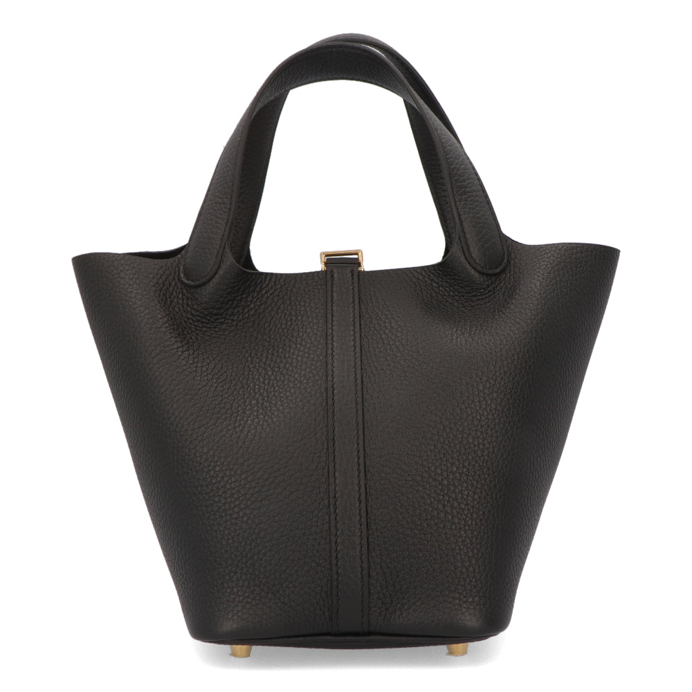 HERMES エルメス ピコタン PM ブラック トリヨン