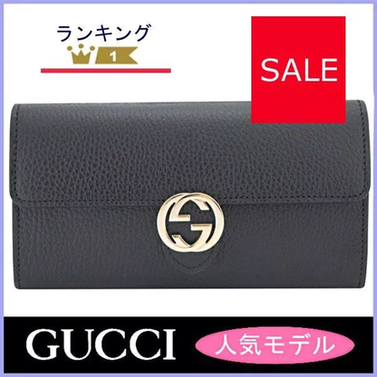 グッチ 長財布 GG 598166 CAO0G 1000 財布 【アウトレット】 ダラーカーフ DOLLAR CALF CONTINENTA