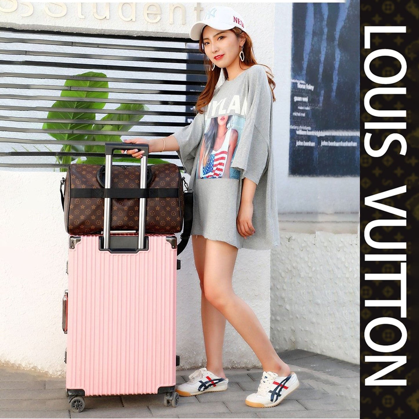 【50％割引 配送無料】【人気】LV★大容量トラベルバッグ★オールマッチラゲッジバッグ