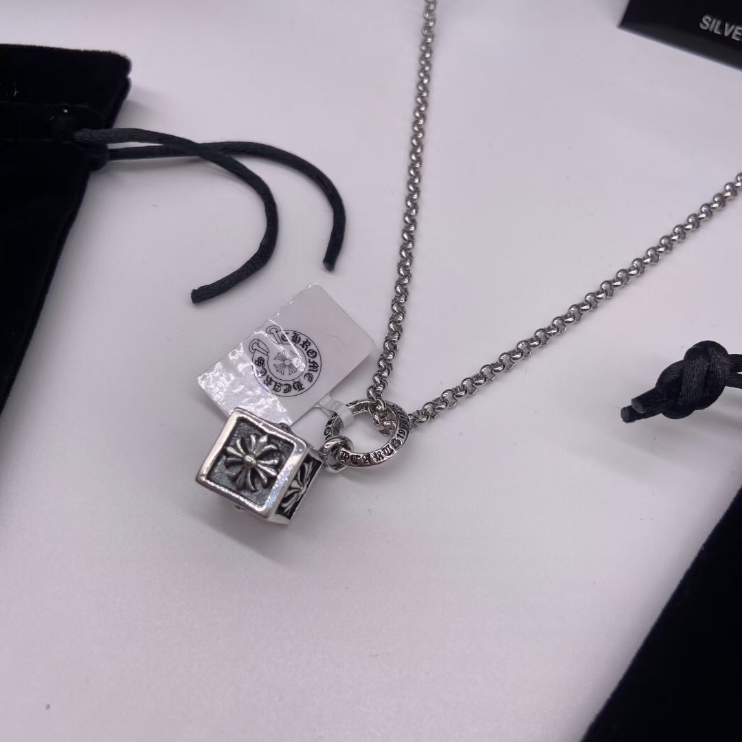 【Chrome Hearts 】クロムハーツ ダイスペンダント ネックレス