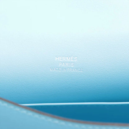 エルメス ポシェットケリー ヴォースイフト ブルーノール シルバー金具