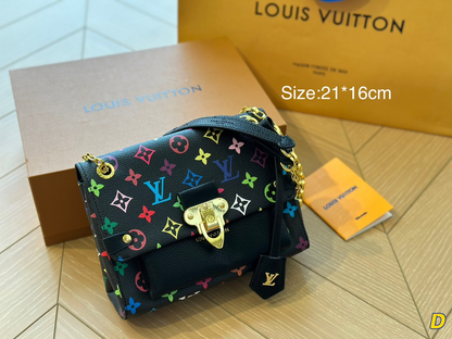 【LOUIS VUITTON】LV Vavin チェーンバッグ斜め掛けバッグ 2023