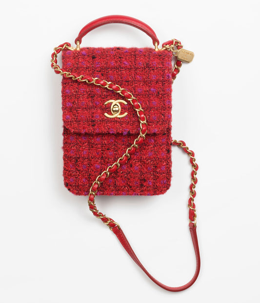 トップハンドル ミニ フラップ バッグ