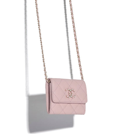 チェーンフラップ小銭入れ