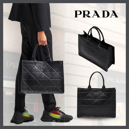 ＊PRADA＊ミディアム レザー ハンドバッグ 1BA379ASKF0002