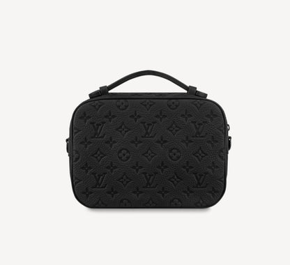 新作 LOUIS VUITTON 直営店 メッセンジャー モノグラム 黒 M58489