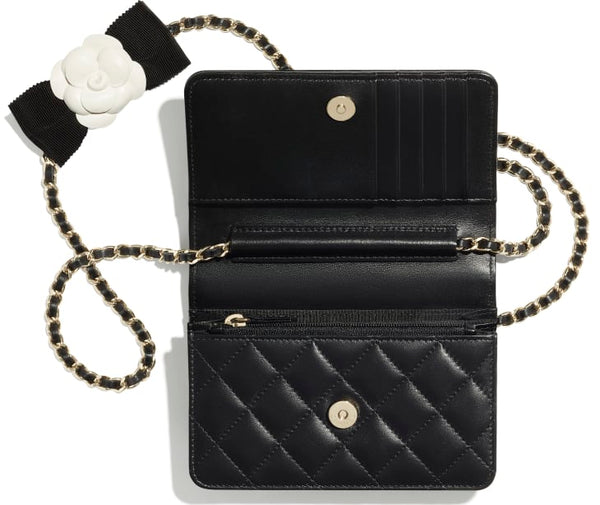 【CHANEL】ミニチェーン財布