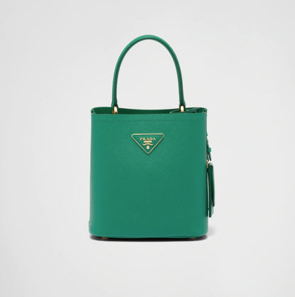 PRADAパニエ サフィアーノレザー スモールバッグ