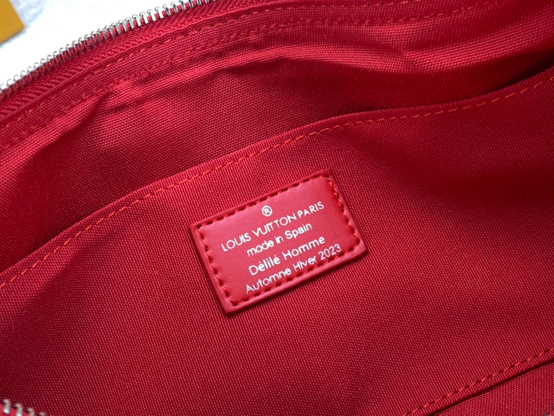 Louis Vuitton◇SoftPolochon ソフト筒型バッグ M46691