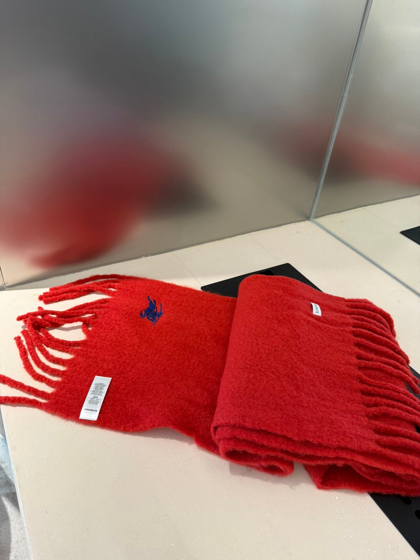 【BURBERRY バーバリー】スカーフ23*185CM 241108