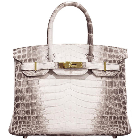 【HERMES】エルメス バーキン 30cm クロコダイル ゴールド金具