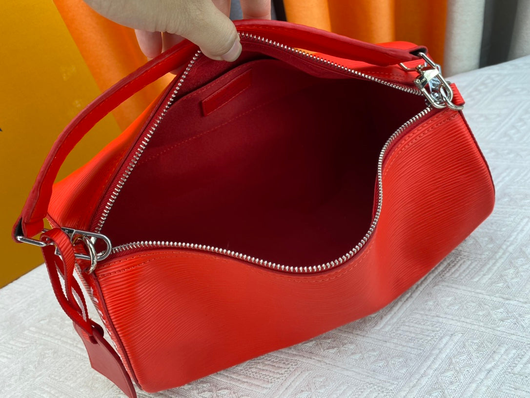 Louis Vuitton◇SoftPolochon ソフト筒型バッグ M46691