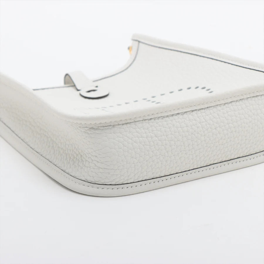 エルメス エブリンTPM トリヨンクレマンス ニューホワイト ゴールド金具