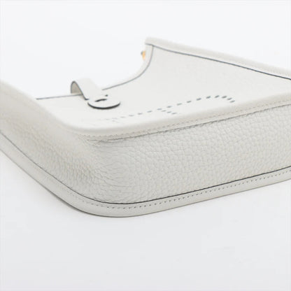 エルメス エブリンTPM トリヨンクレマンス ニューホワイト ゴールド金具