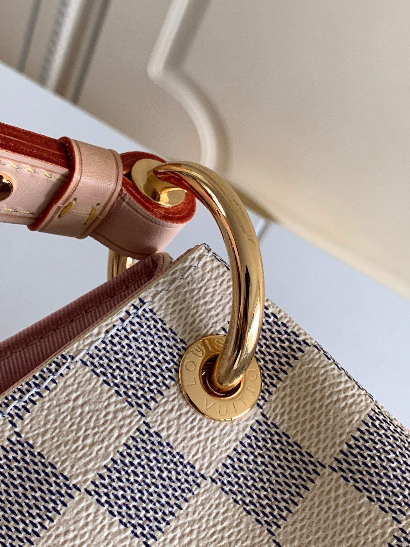 【Louis Vuitton】ヴィトン財布に合うトートバッグモノグラムダミエグレースフルPM【バッグ】