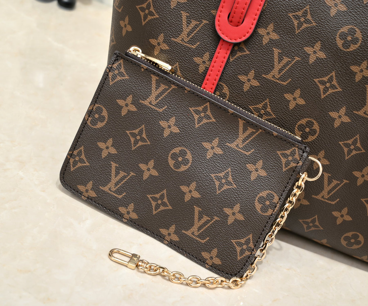 Louis Vuitton 新しいポータブル 58111 ショッピング バッグ