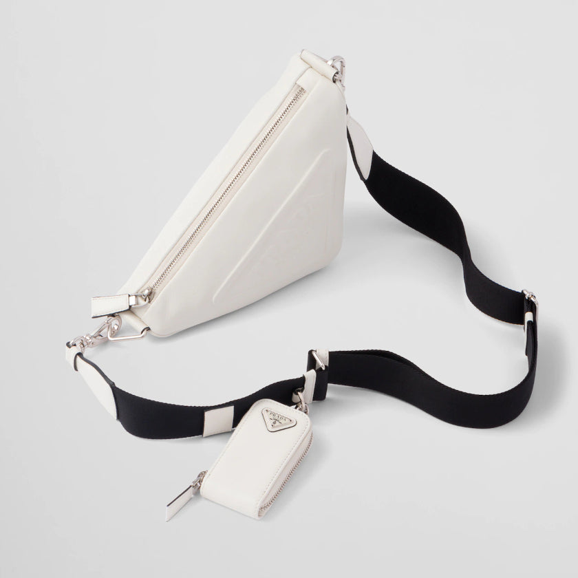 累積売上第１位☆新作☆ プラダ PRADA トライアングル レザーショルダーバッグ