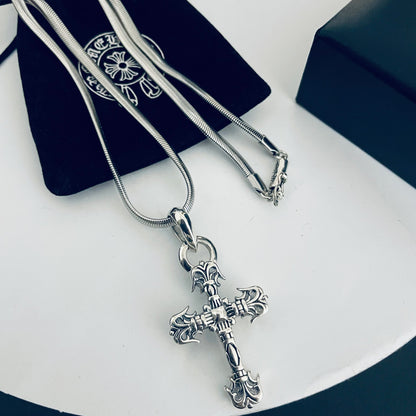 【CHROME HEARTS】クロムハーツ、新しいネックレス万能シンプルファッションオーナメント