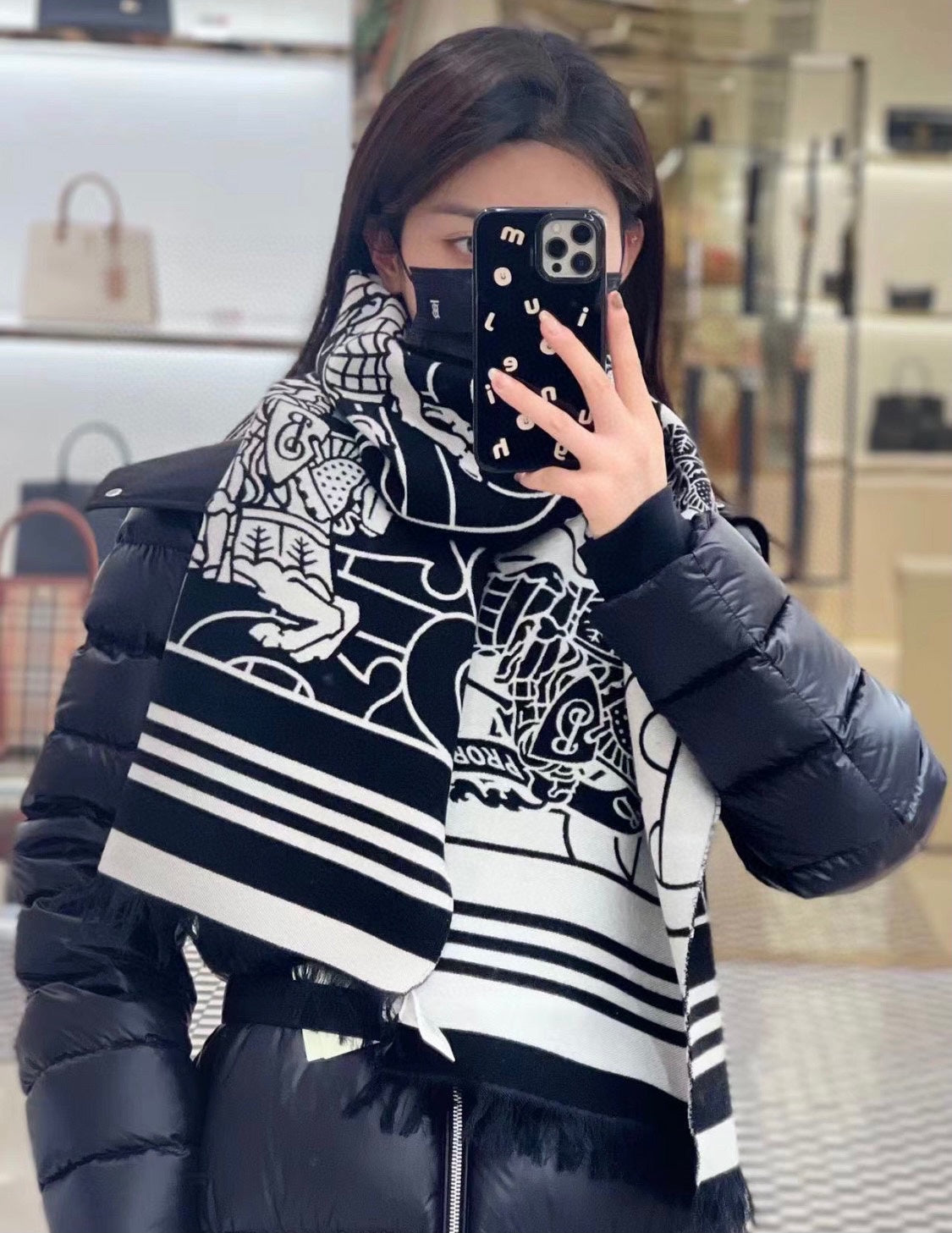 【2024】【BURBERRY バーバリー】スカーフ33*188CM