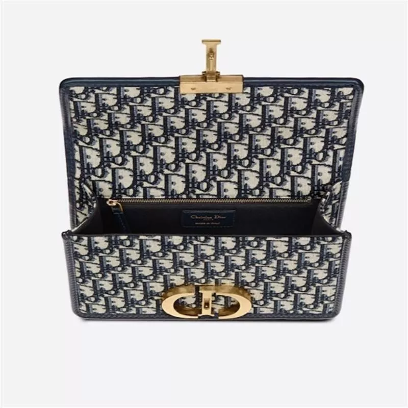 【DIOR】ショルダー バッグ 30モンテーニュ オブリーク CD ロゴ 女