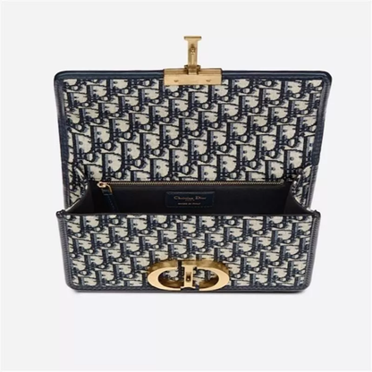 【DIOR】ショルダー バッグ 30モンテーニュ オブリーク CD ロゴ 女
