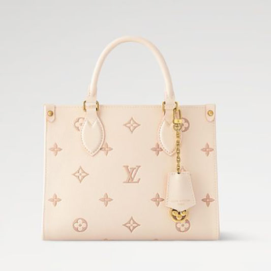 可愛い新色♪ Louis Vuitton オンザゴー PM エデン