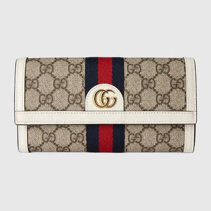 【-gucci】国内即発-gucci-オフィディア-ggモチーフ長財布-コンチネンタル