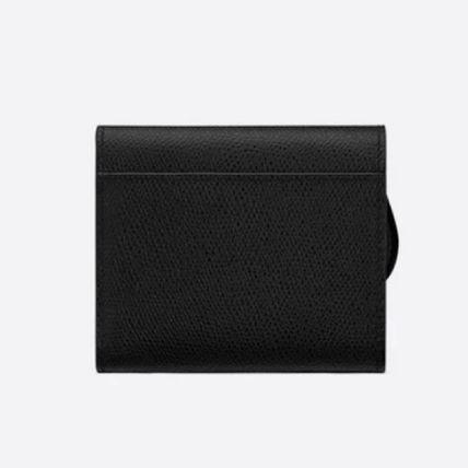 【ディオール】SADDLEサドルロータスウォレット☆レザーミニ財布