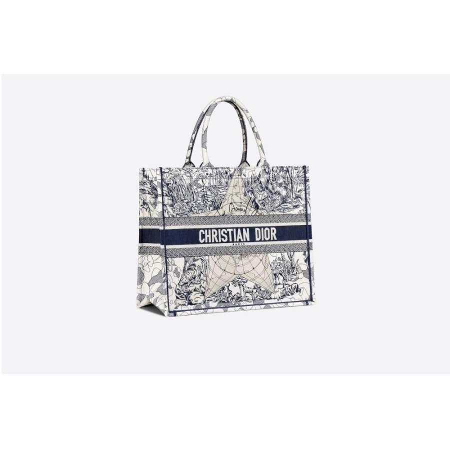セレブ芸能人御用達・国内発* BOOK TOTE DIOR AROUND THE WORLD バッグ