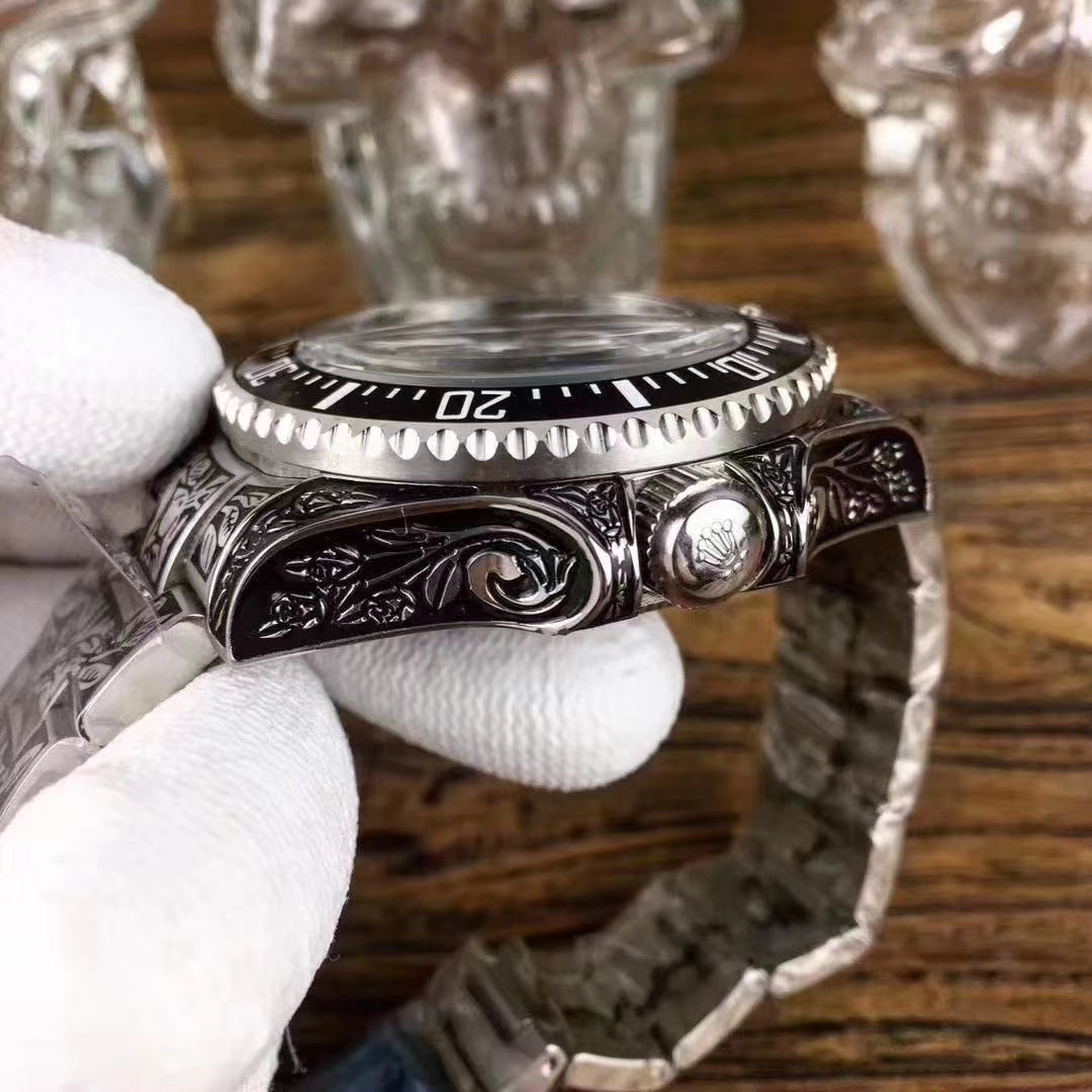 ロレックス ROLEX DEEPSEAディープシー126660 彫金 極めてまれな