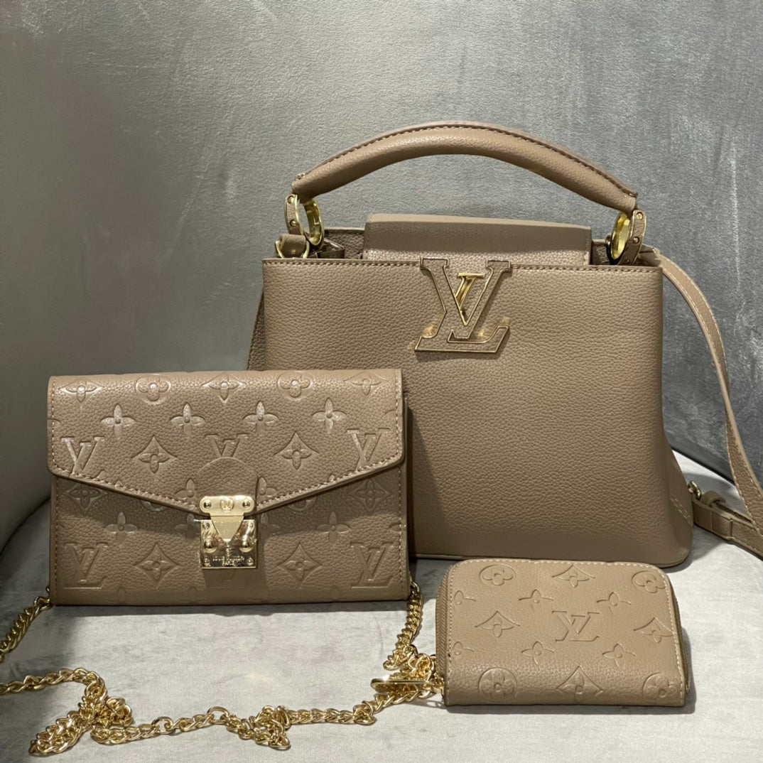 【LOUIS VUITTON】【大人気定番商品♪】LOUISVUITTON 古い花3点セット お得