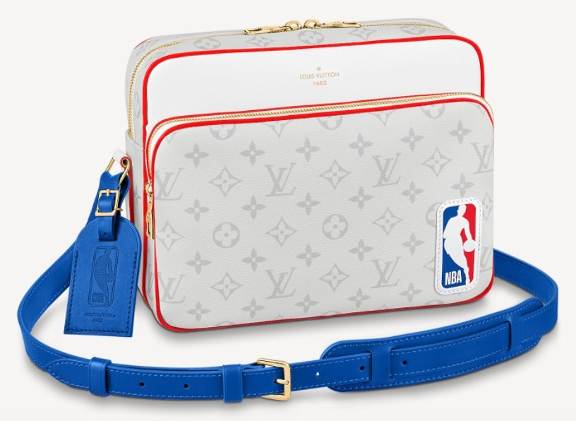 ♯LVXNBA*レア*【Vuitton】入手困難！上品スポーティ☆MESSENGER M45584M45583
