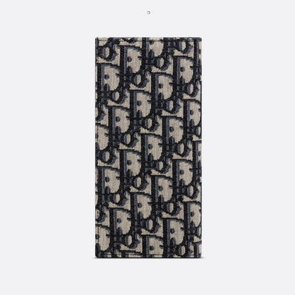 すぐ届く【DIOR】ディオール オブリーク ジャカード 長財布