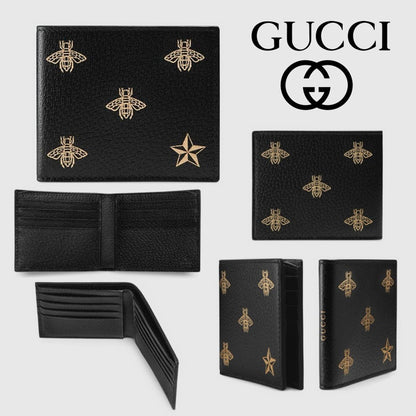 GUCCI (グッチ) BEE STAR 二つ折り財布