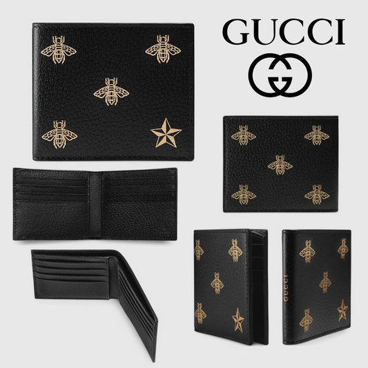 GUCCI (グッチ) BEE STAR 二つ折り財布