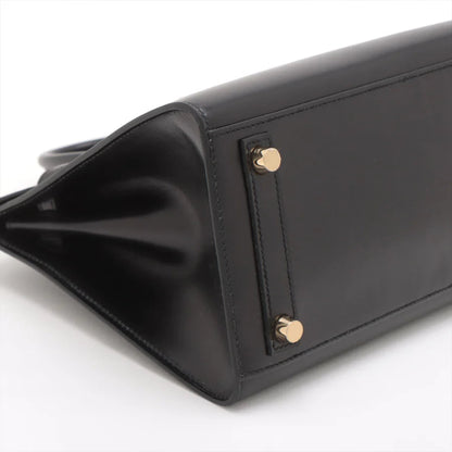 エルメス バーキン25 セリエ ヴォ―タデラクト ブラック ゴールド金具