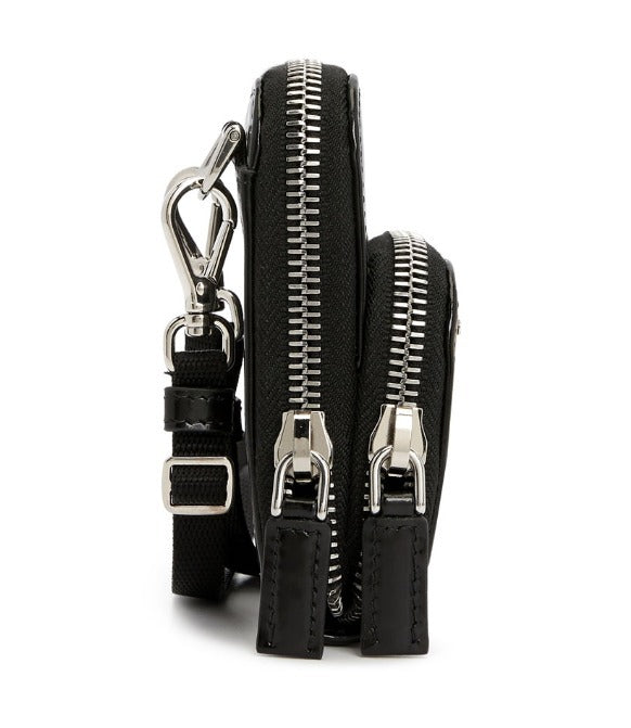 PRADA【関税/送料込】★BRUSHED LEATHER ミニクロスバッグ★