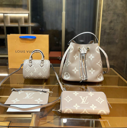 【すぐ届く】ルイヴィトン☆定番人気☆LOUISVUITTON 3点セット お得