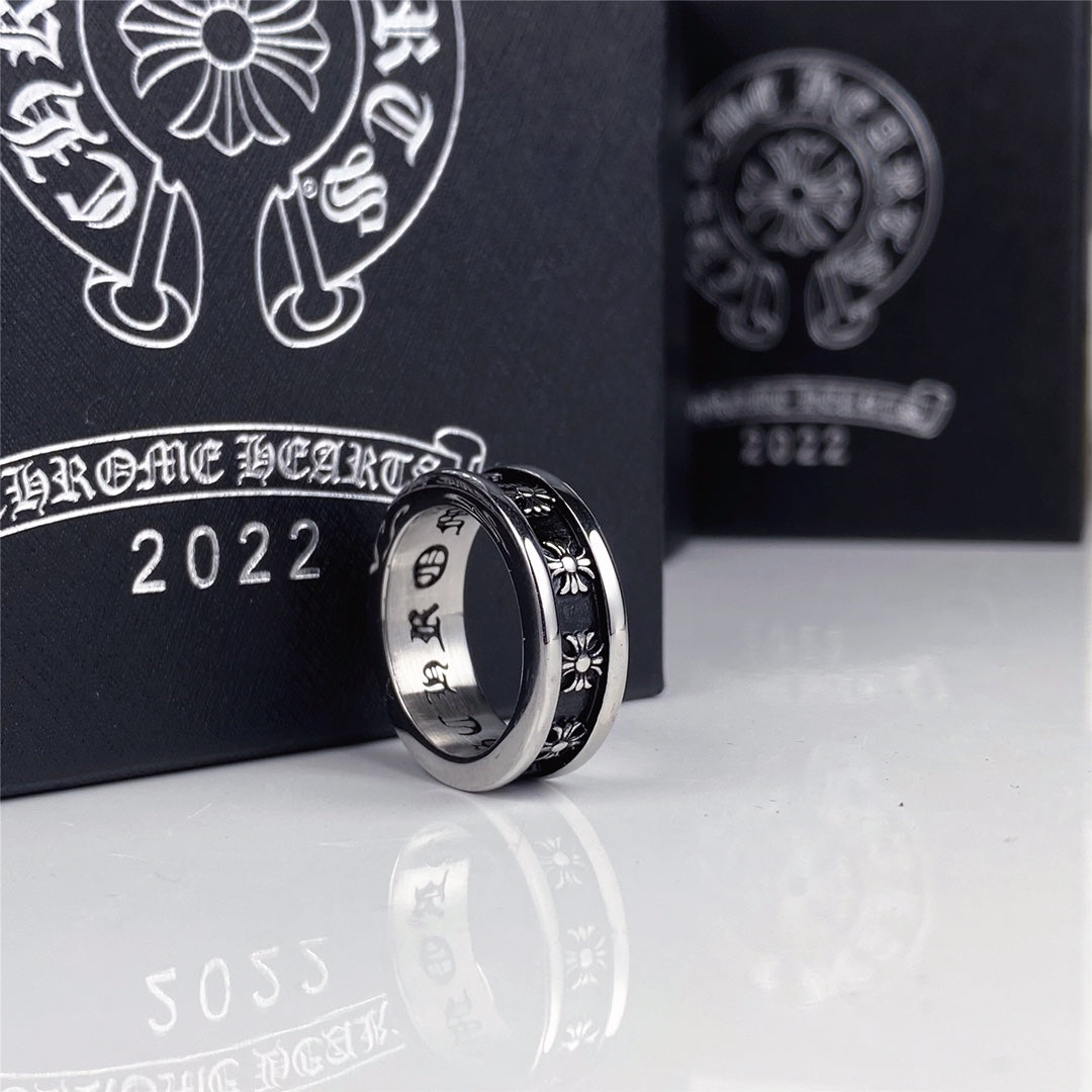 Chrome Hearts(クロムハーツ)クロスカービングリング