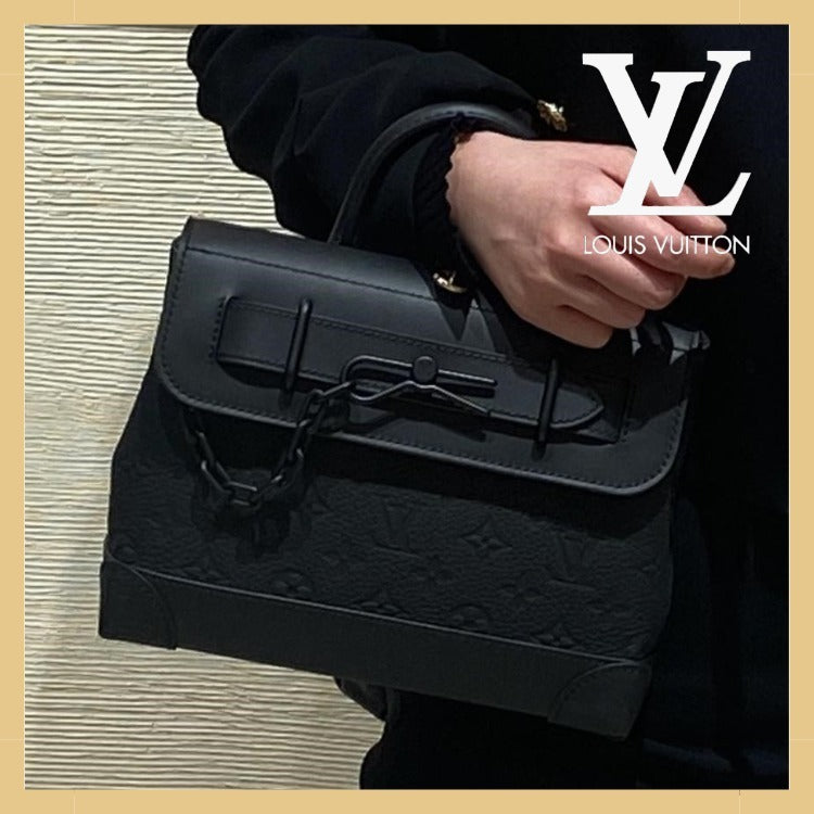 【ピンバックルがお洒落♪】Louis Vuitton★スティーマー PM M24436