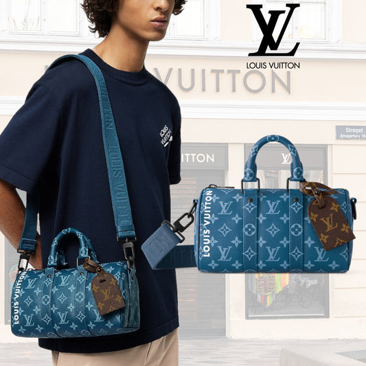 【LOUIS VUITTON】キーポル・バンドリエール 25 モノグラム LV M46803