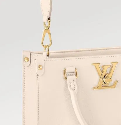 23AW 新作 Louis Vuitton ロック＆ゴーバッグ 黒 ホワイト ロゴ